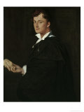 Portrait of Lorenzo Bartolini reproduction procédé giclée par Jean-Auguste-Dominique Ingres