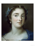 Faustina Bordoni Giclee Print by Carriera Rosalba