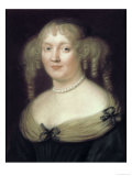 Portrait of Marie Marquise de Sevigne reproduction procédé giclée par Robert Nanteuil