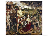The Martydom of St.Catherine Lámina giclée por Lucas Cranach the Elder