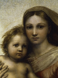 The Sistine Madonna Giclée-tryk af Raphael