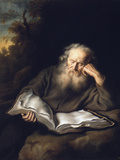 The Hermit Giclee Print by Salomon Koninck