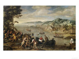 The Miraculous Draught of Fish Giclee Print by Lodewyk Toeput