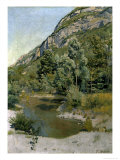 At the Foot of Petit Salve Impressão giclée por Ferdinand Hodler