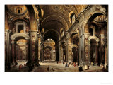 The Cardinal Melchior de Polignac Giclee Print by Giovanni Paolo Pannini