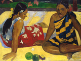 Two Tahiti Women Giclée-Druck von Paul Gauguin