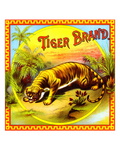 Tiger Brand Tobacco Label Prints