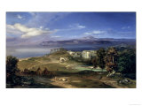 The Straits of Messina Giclée-Druck von Carl Rottmann