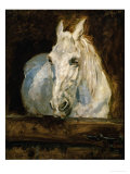 The White Horse "Gazelle" Giclee Print by Henri de Toulouse-Lautrec