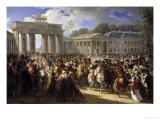 Napoleon's Entry Into Berlin Giclee Print by Charles Meynier
