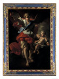 Angelo custode Stampa giclée di Andrea Pozzo