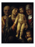 The Holy Family Giclee Print by Andrea Mantegna