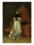 A Lady in White Satin Lámina giclée por Gerard Terborch