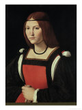 Portrait de femme reproduction procédé giclée par Giovanni Antonio Boltraffio