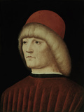 Portrait of a Young Man Giclée-tryk af Alvise Vivarini