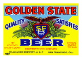 Golden State Beer Poster