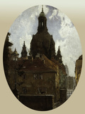 Dresden Frauenkirche Giclee Print by Gotthardt Johann Kuehl