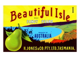 Beautiful Isle Brand Fancy Pears Prints