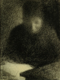 Woman Reading Giclee Print by Georges Seurat