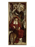 Saint Jerome reproduction procédé giclée par Michael Pacher