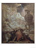Ossian's Dream reproduction procédé giclée par Jean-Auguste-Dominique Ingres