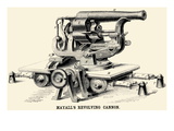 Mayall's Revolving Cannon Print