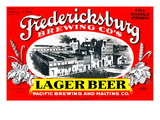 Fredericksburg Brewing Co.'s Lager Beer Kunstdruck