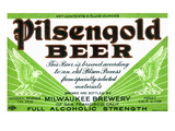 Pilsengold Beer Prints