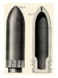 Exploding Artillery Shell for Breech-Loaders Posters