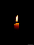 Candle Light Emerging From the Darkness Photographie par Jason Edwards