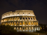 Le Colisée la nuit Photographie par Stephen Alvarez