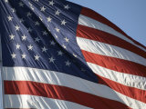 American Flag Flying in Glocester, Ma Photographic Print by Tim Laman