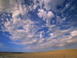 Cumulus Clouds Boiling Over a Wyoming Prairie in Late Summer Photographic Print by John Eastcott & Yva Momatiuk