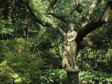 Statue of Virginia Dare at the Elizabethan Gardens Photographie par Vlad Kharitonov