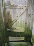 Weathered Door at a Seaside Cottage Photographie par Vlad Kharitonov