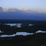 View of Mount Kilimanjaro Across the Momella Lakes Photographie par David Pluth