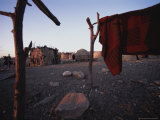 Shelters Made Out of Cow Dung and Sticks by the Himba Tribespeople Photographic Print by Joy Tessman