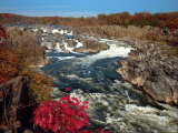 View of Great Falls As Seen From Virginia Lámina fotográfica por Rex Stucky