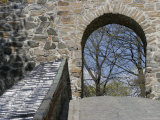 Rampart with Tiled Cap at Castle Fortress Akershus Festning Fotografisk trykk av David Borland