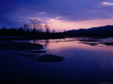 Reu River in Surung Valley at Sunset Photographie par Richard I'Anson
