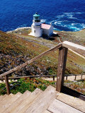 Stairs to Lighthouse at Bixby Ranch Photographic Print by Christina Lease