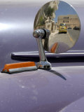 Reflection on Side Mirror of Old Morris Car Photographic Print by Mark Avellino