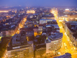 Central Belgrade at Dusk Photographic Print by Greg Elms