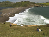 Relaxing on Fort Cronkhite Beach Photographic Print by Emily Riddell