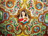 Fresco in Narenjestan-E Ghavam, Bagh-E Naranjestan Gardens Fotografisk trykk av Andrew Burke Fresco in Narenjestan-E Ghavam, Bagh-E Naranjestan Gardens Fotografisk trykk av Andrew Burke