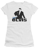 Juniors: Elvis - Blue Suede T-Shirt