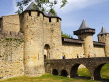 12th-Century Chateau Comtal, La Cite Photographie par Glenn Beanland