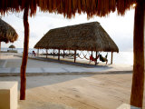 Divers Rest on a Couple of Scuba Club Hammocks Photographic Print by Brian Cruickshank