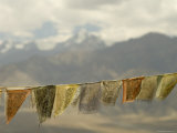 Prayer Flags and Namgyal Peak Photographic Print by Guylain Doyle