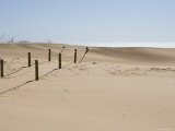 Path to Sea Blocked by Sand Dune Photographic Print by Rodney Hyett